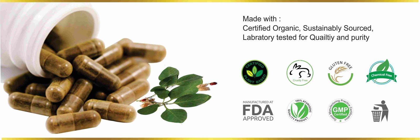 Ashwagandha extract capsules by AADEES BIOTECH